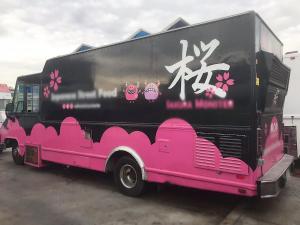 Food Truck Ice Cream Freezer - Driver Side