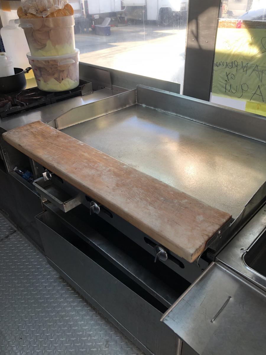 14ft Food Trailer with Flat Top & Burners The Food Truck Group