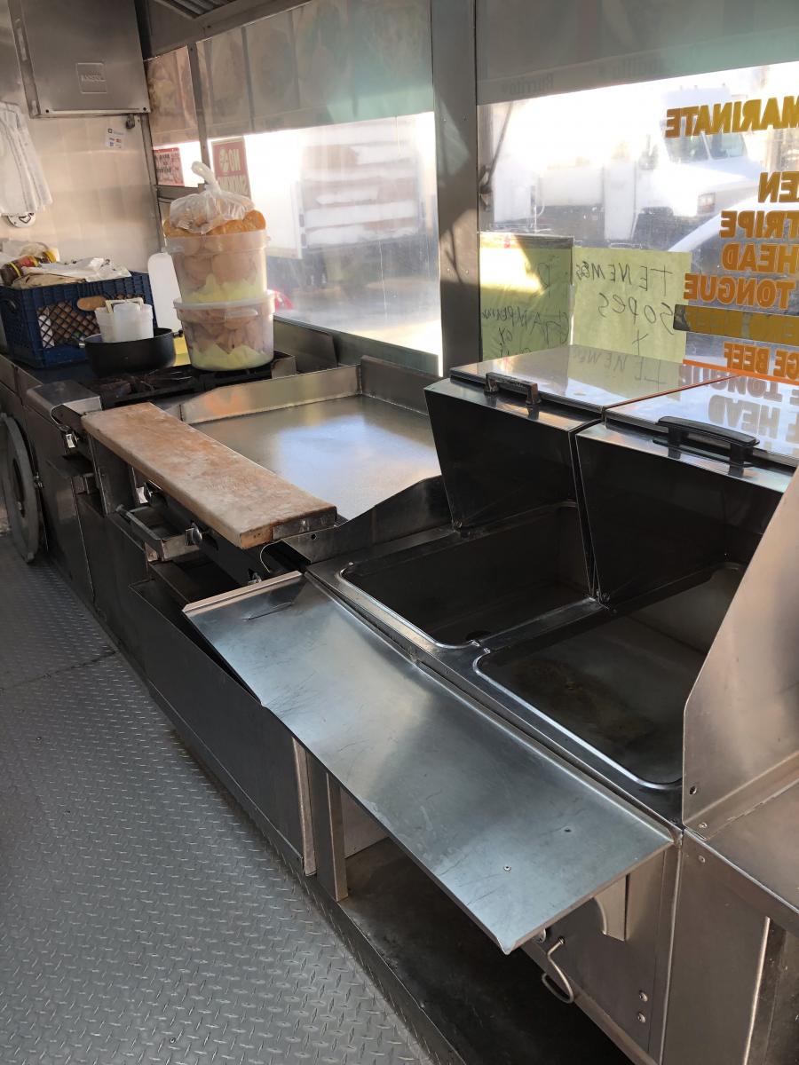14ft Food Trailer with Flat Top & Burners The Food Truck Group